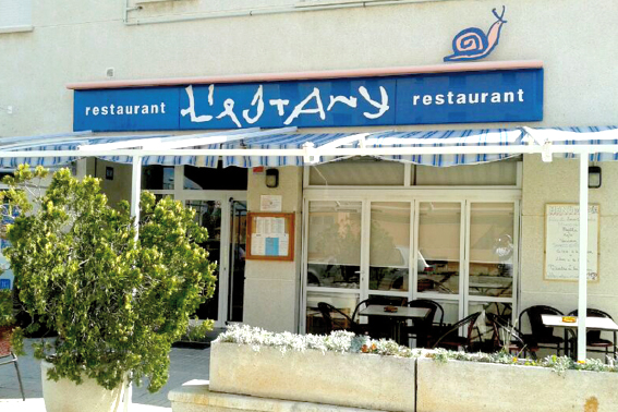 Façana exterior del restaurant l'Estany
