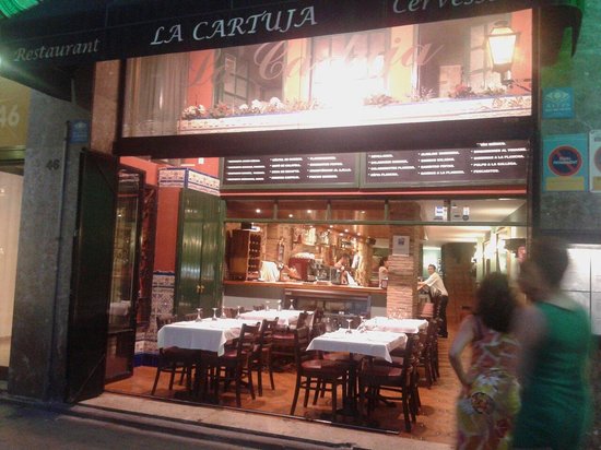 Façana del Restaurant La Cartuja