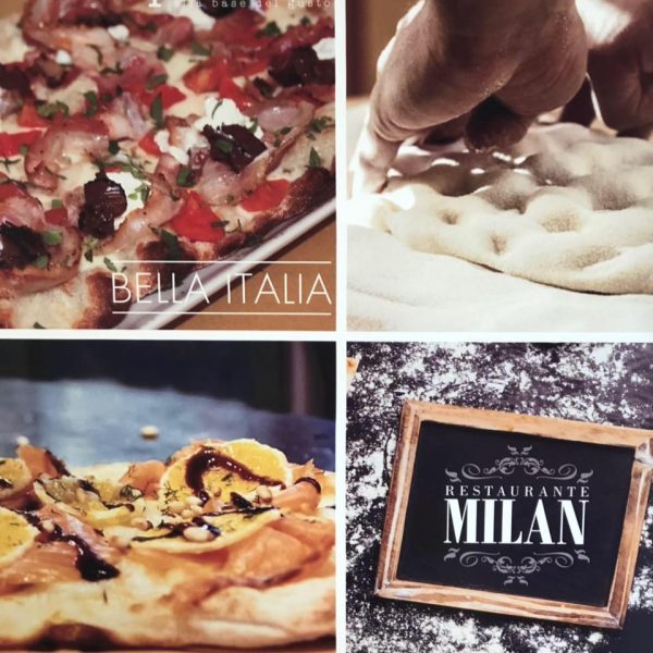 Pizza del Restaurant Milan