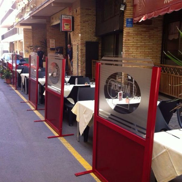 Terrassa del Restaurant Milan