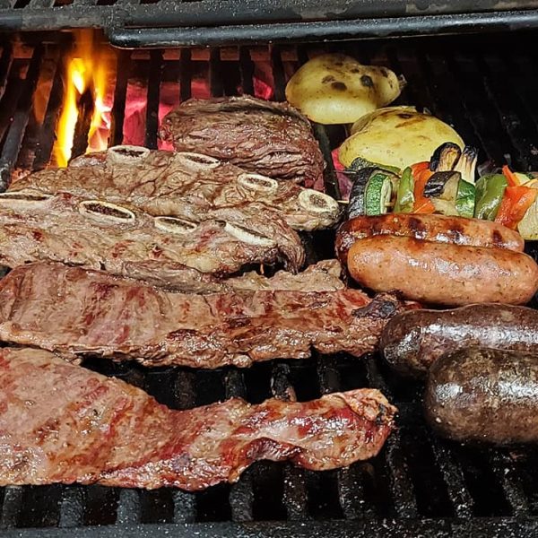 Carn a la brasa estil argentí del Restaurant Puesta de Sol