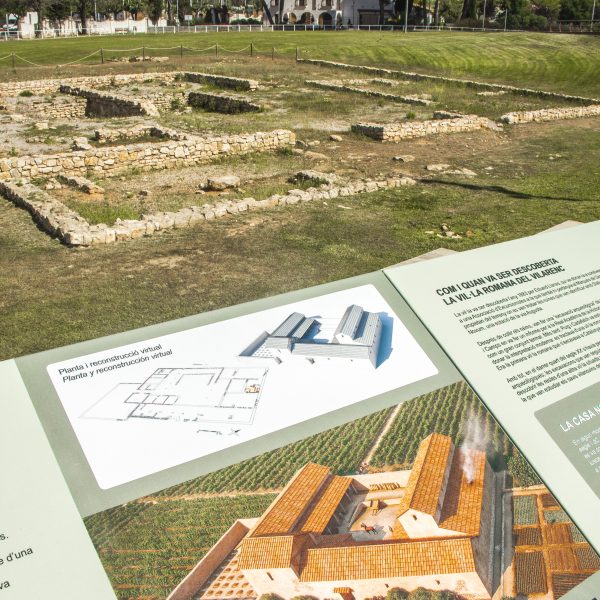 Museización en el yacimiento romano del Vilarenc