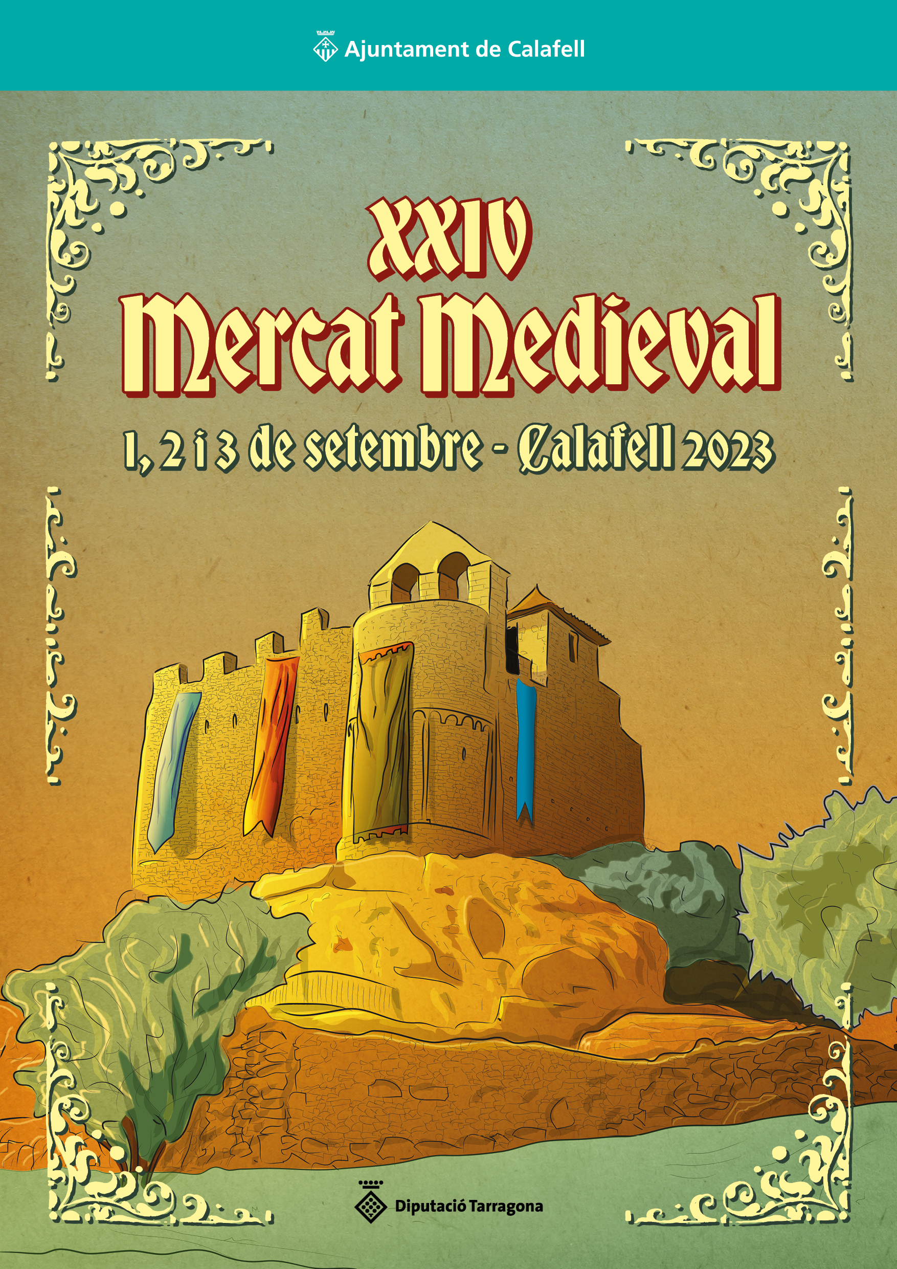 Cartell del mercat medieval 2023