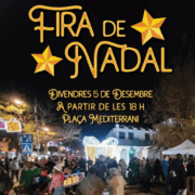 cartell-fira de nadal-plaça mediterrani