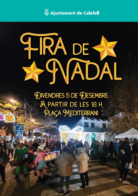 cartell-fira de nadal-plaça mediterrani